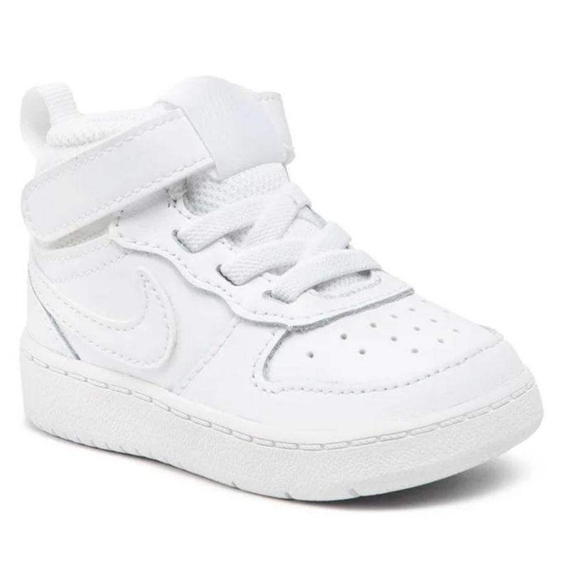 Buty Nike Court Borough Mid2 (TDV) Jr CD7784-100 białe 1