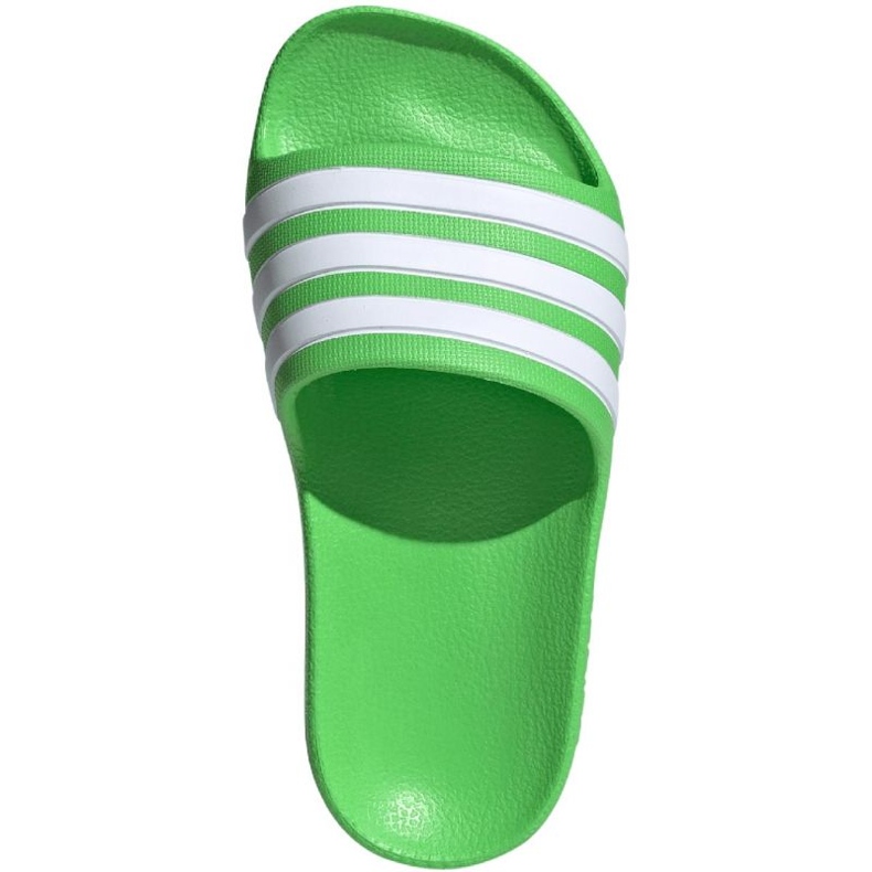 Klapki adidas adilette Aqua Slides Jr IG4859 zielone 1