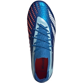Buty piłkarskie adidas Predator Accuracy.1 L Fg M GZ0031 niebieskie 1