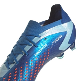 Buty piłkarskie adidas Predator Accuracy.1 L Fg M GZ0031 niebieskie 4