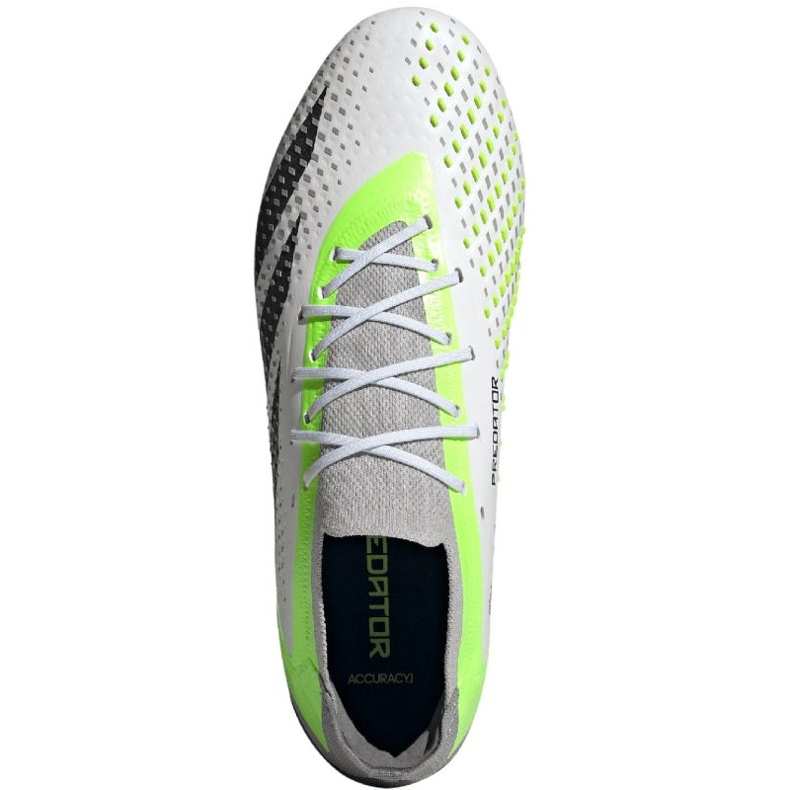Buty piłkarskie adidas Predator Accuracy.1 Low Sg IF2292 białe 1