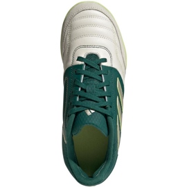 Buty piłkarskie adidas Top Sala Competition In Jr IE1555 zielone 1