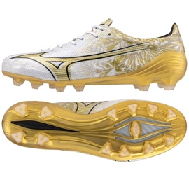 Buty piłkarskie Mizuno Morelia Alfa Japan Md P1GA246050 białe 1