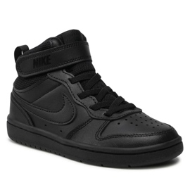 Buty Nike Court Borough Mid 2 Jr CD7783-001 czarne 1