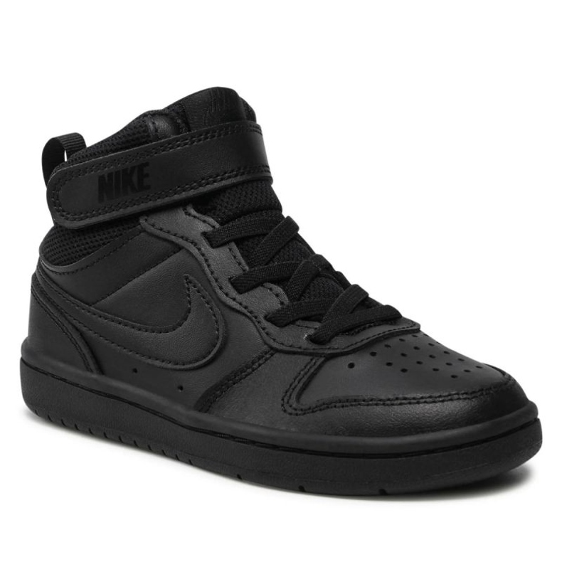 Buty Nike Court Borough Mid 2 Jr CD7783-001 czarne 1