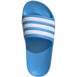 Klapki adidas Adilette Aqua Slides Jr ID2621 niebieskie 1