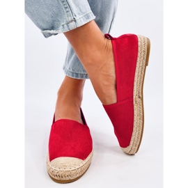 Espadryle damskie Sotera Rojo czerwone 2