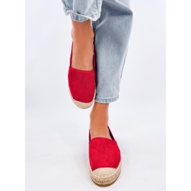 Espadryle damskie Sotera Rojo czerwone 1