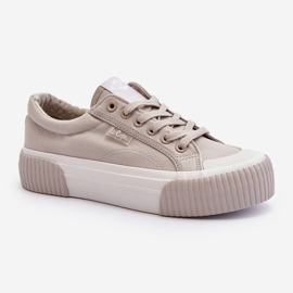 Trampki Damskie Na Grubej Podeszwie Lee Cooper LCW-24-31-2178 Szare 3