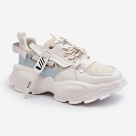 Sneakersy Damskie GOE NN2N4039B Białe 2