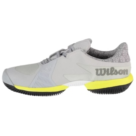 Buty do tenisa ziemnego Wilson Kaos Swift 1.5 M WRS332800 szare 1