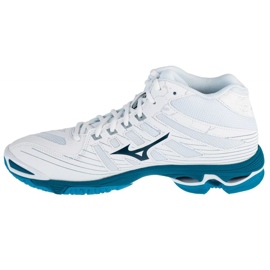 Buty do siatkówki Mizuno Wave Voltage Mid M V1GA216586 białe 1