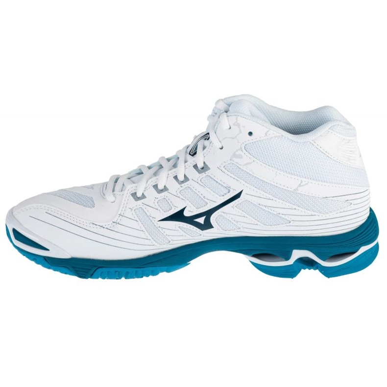 Buty do siatkówki Mizuno Wave Voltage Mid M V1GA216586 białe 1