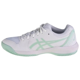 Buty do tenisa ziemnego Asics Gel-Dedicate 8 Clay W 1042A255-102 białe 1