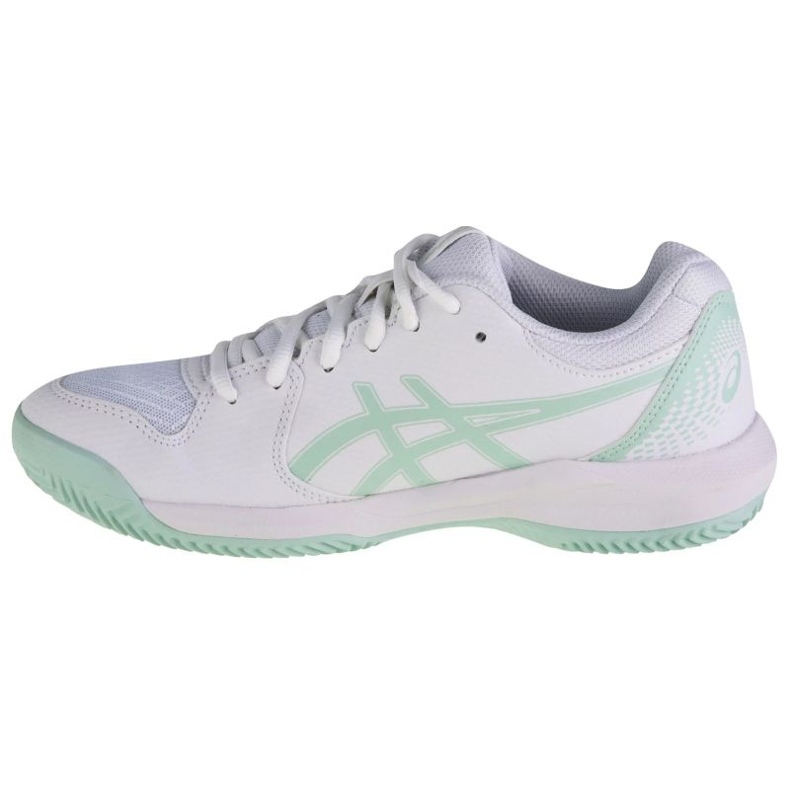 Buty do tenisa ziemnego Asics Gel-Dedicate 8 Clay W 1042A255-102 białe 1