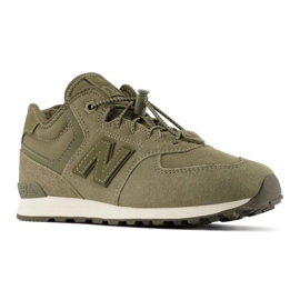 Buty ocieplane New Balance W JrGV574HG1 zielone 4