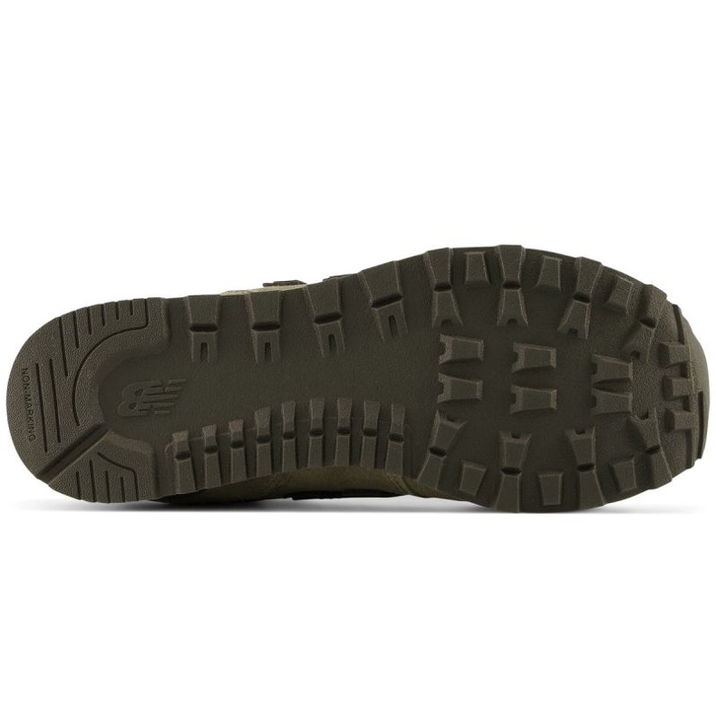 Buty ocieplane New Balance W JrGV574HG1 zielone 6