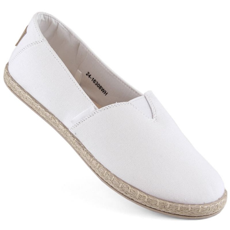 Espadryle Potocki W WOL218B białe 1
