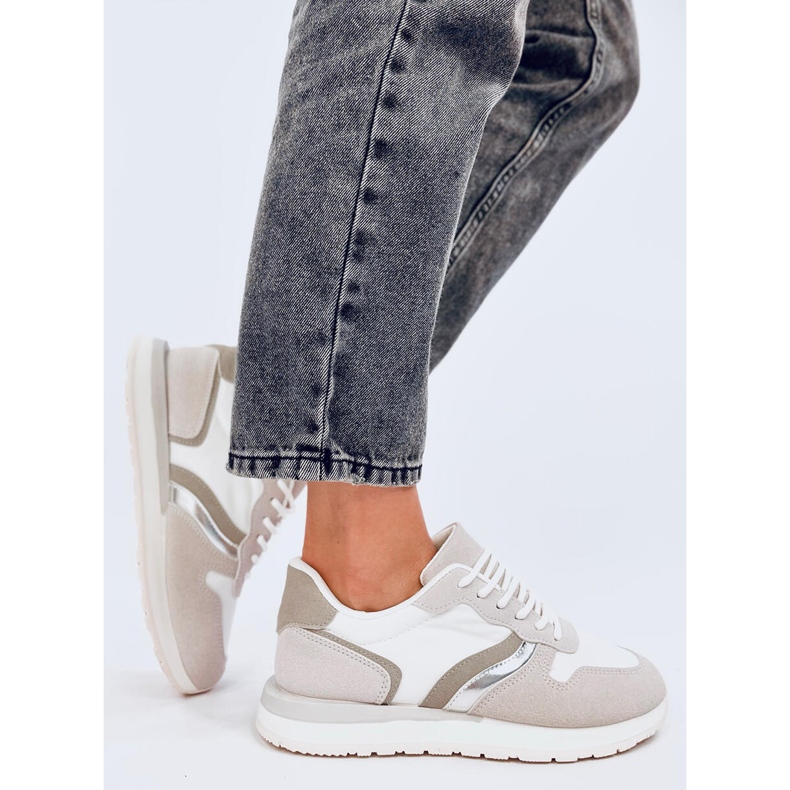 Sneakersy damskie Carthy White białe 2