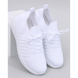 Buty sportowe skarpetkowe Sharpe White białe 5
