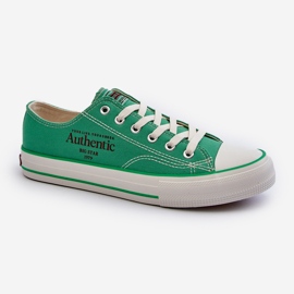 Trampki Męskie Big Star NN174062 Zielone 5