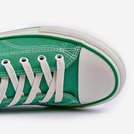 Trampki Męskie Big Star NN174062 Zielone 3