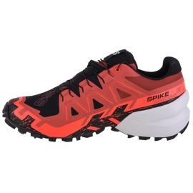 Buty do biegania Salomon Spikecross 6 Gtx M 472707 czerwone 1