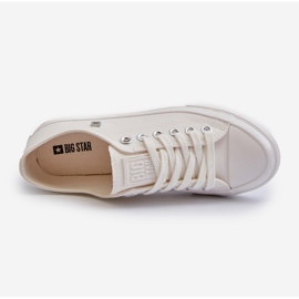 Klasyczne Trampki Damskie Big Star NN274285 Białe 17