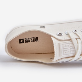 Klasyczne Trampki Damskie Big Star NN274285 Białe 4