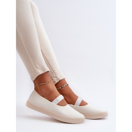 Damskie Trampki Big Star NN274601 Białe 2