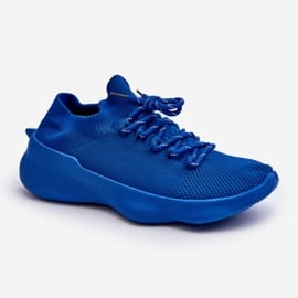 Wsuwane Buty Sportowe Damskie Niebieskie Juhitha 1