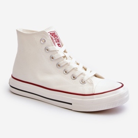 Trampki Damskie Wysokie Big Star NN274276 Białe 2