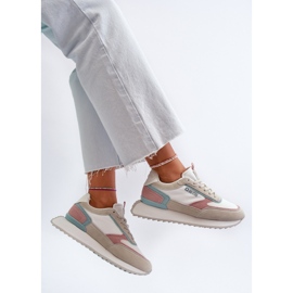 Sneakersy Damskie Memory Foam System Big Star NN274690 Białe 1