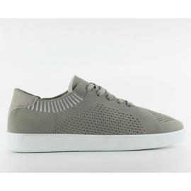 Trampki skarpetkowe new style lz-9826 Grey szare 1