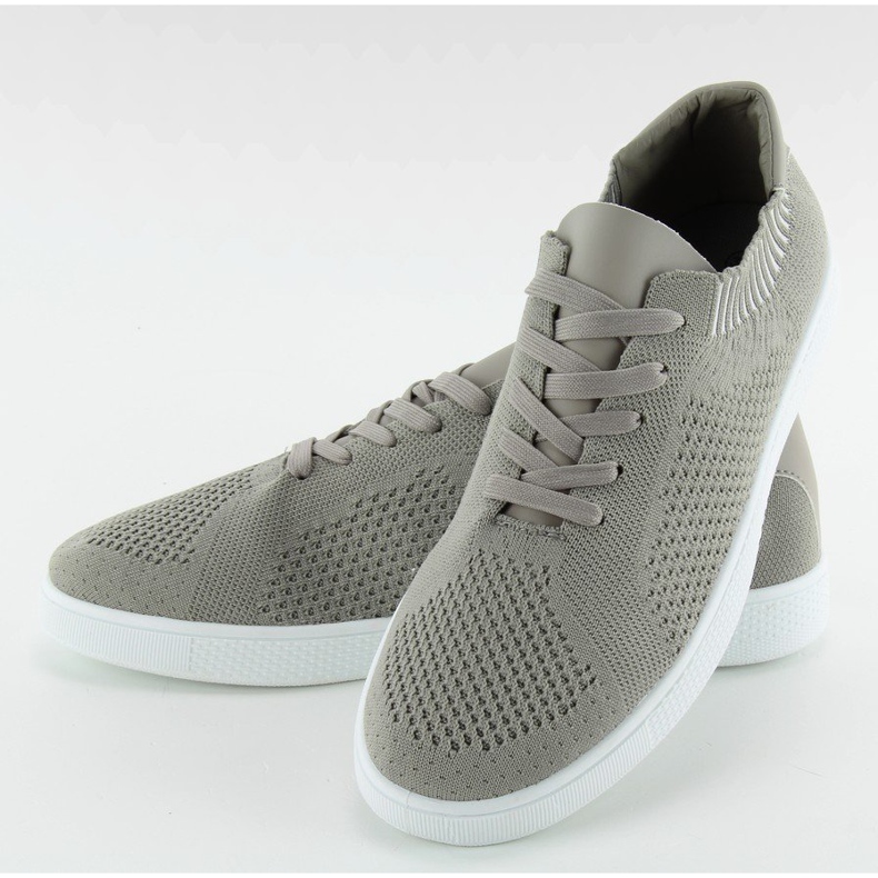 Trampki skarpetkowe new style lz-9826 Grey szare 2