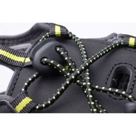 Sandały HI-TEC Eritio AVSSS21-HT-02 BLACK/LIME czarne 2