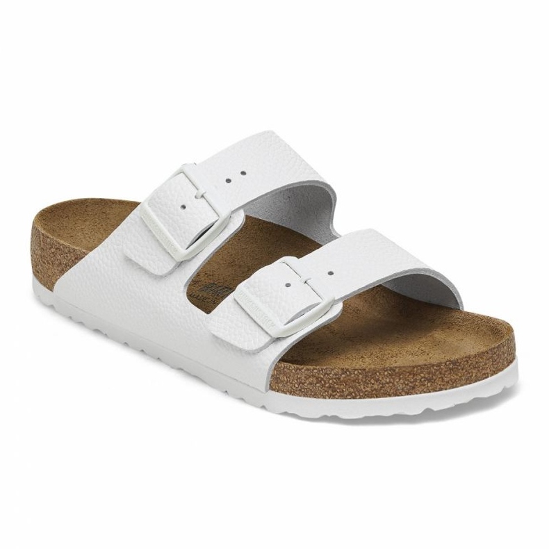 Klapki Birkenstock Arizona Bf 552681 białe 1