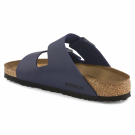 Klapki Birkenstock Arizona 1023116 niebieskie 2