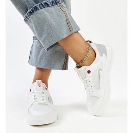 Białe sneakersy damskie Cross Jeans 3