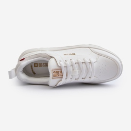 Sneakersy Męskie Memory Foam System Big Star NN174149 Białe 7