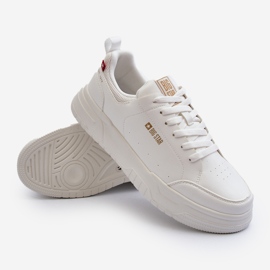 Sneakersy Męskie Memory Foam System Big Star NN174149 Białe 1