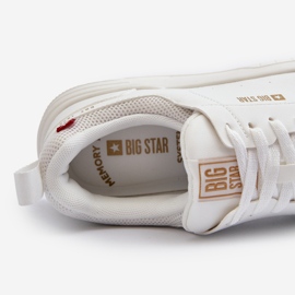 Sneakersy Męskie Memory Foam System Big Star NN174149 Białe 3