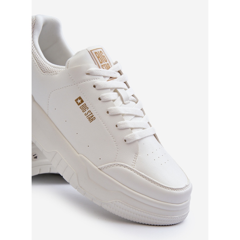 Sneakersy Męskie Memory Foam System Big Star NN174149 Białe 2