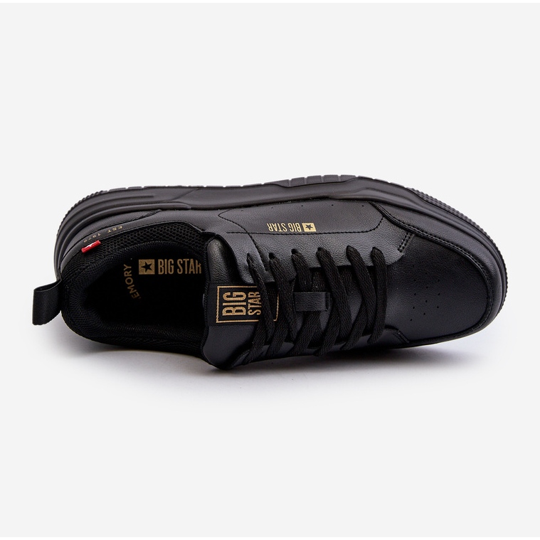 Sneakersy Męskie Memory Foam System Big Star NN174148 Czarne 1