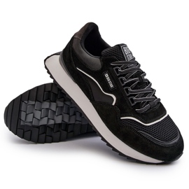 Sneakersy Męskie Big Star NN174321 Memory Foam System Czarne 11