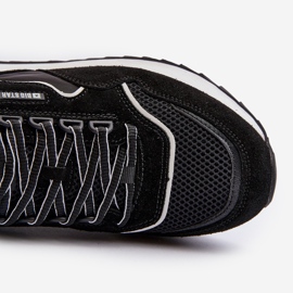 Sneakersy Męskie Big Star NN174321 Memory Foam System Czarne 2