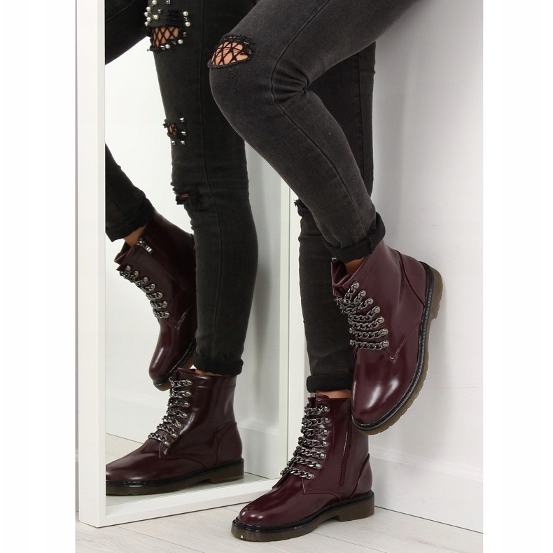 Botki martensiaki DD32 Red czerwone 2