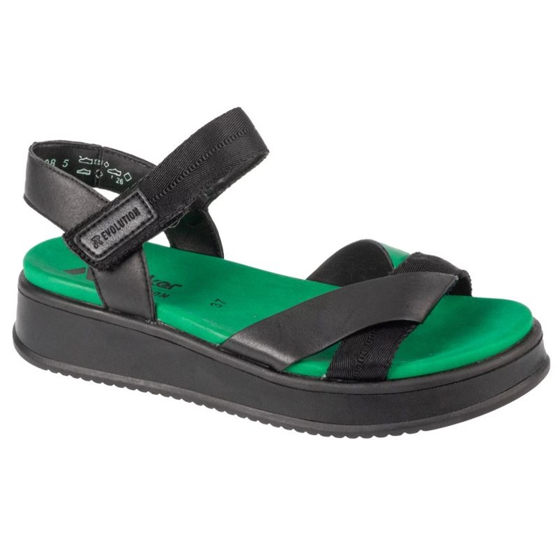 Sandały Rieker Sandals W W0851-00 czarne 1