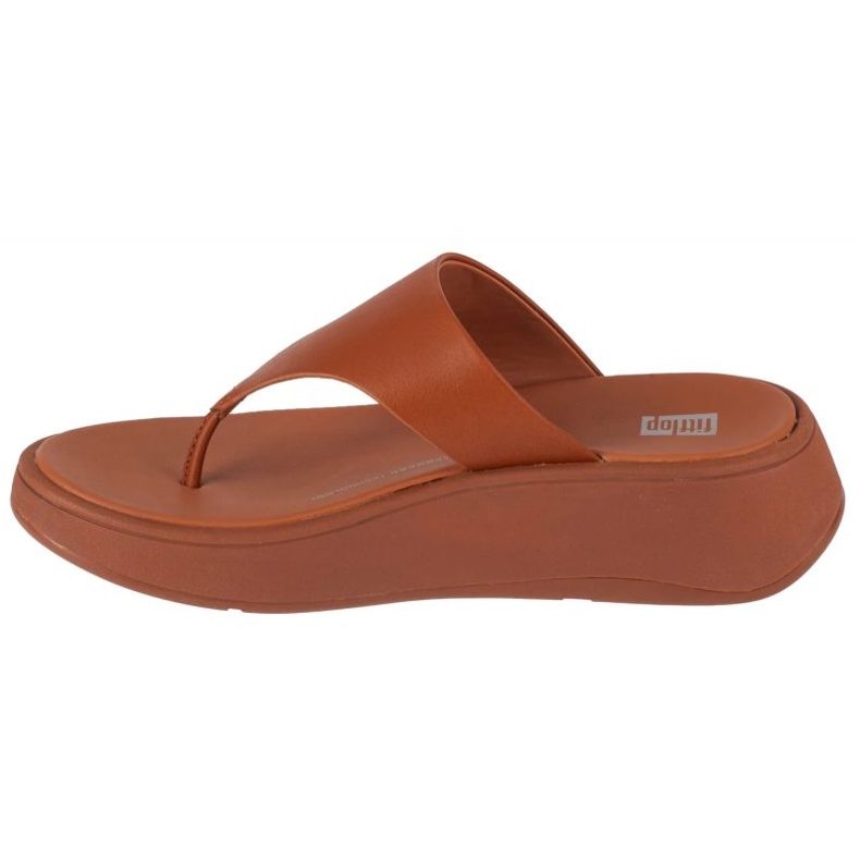 Japonki FitFlop F-Mode FW4-592 brązowe 1