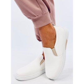 Trampki slip-on Alliot White/Beige białe 2